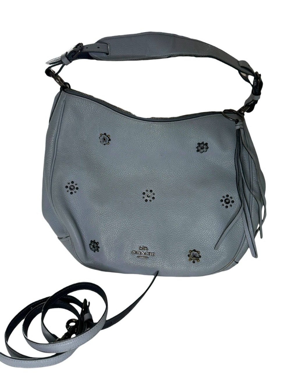 Coach Sutton Hobo in Light Blue